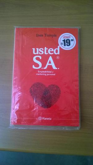 Libro Usted S.A. Empleabilidad y marketing personal Ines