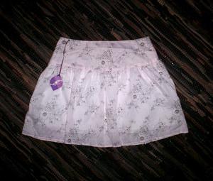 Minifalda con canesú estampada