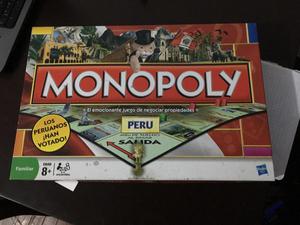 Monopoly MOnopolio Perú como nuevo