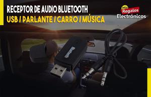 Receptor De Audio Bluetooth/usb/parlante/carro/musica
