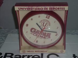 Reloj Oficial De Pared Universitario De Deportes 