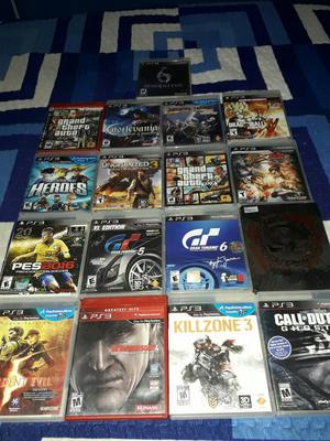 Remato Juegos de Play 3 Nuevos