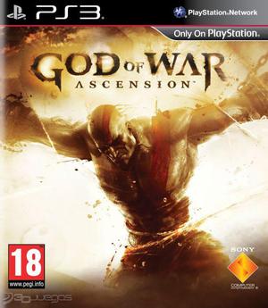 Vendo God of war Ascension para ps3 original
