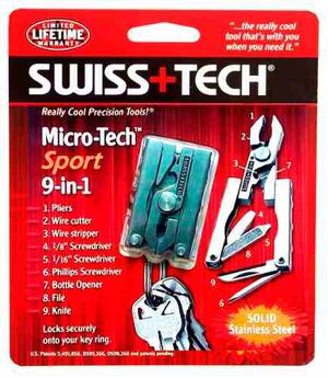 Micro Tech Sport Micro-herramienta 9 En 1 - Swiss Tech