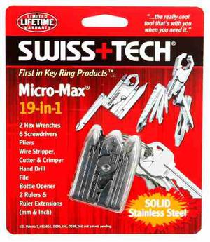 Swiss Tech Micromax Micro Herramienta 19 En 1