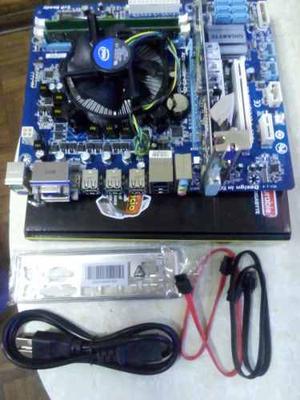 Combo Placa Gigabyte H55 Con Procesador I, T Video 512