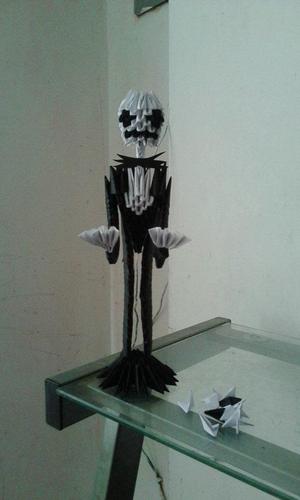 Origami 3d Jack Skeleton