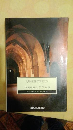 Libro El Nombre de La Rosa Umberto Eco