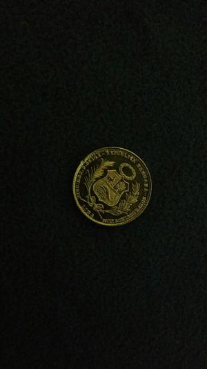 Moneda Peruana Oro Puro