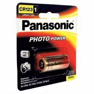 Pila Panasonic Cr123a 3v Litio Sellada Bateria Dl El K