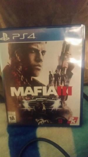 Vendo Mafia 3 Ps4