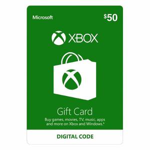 Xbox Live $50 Usa Xbox One Y Xbox 360 Entrega Rápida-