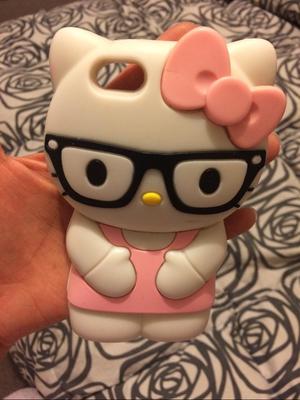 Carcasa I Phone 5S Hello Kitty