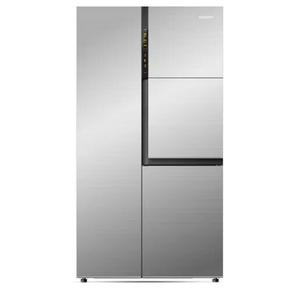 Refrigeradora Daewoo Side By Side 818 Lt Silver