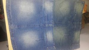 Minifaldas Jeans