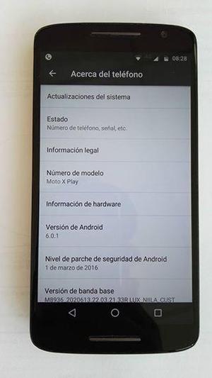 Moto X play, 4G LTE, 9 d 10