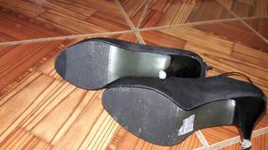 Zapatos Tacos Color Negro