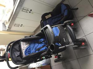 Coche Infanti mas silla de auto para Niño