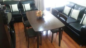 Comedor de Madera Expandible