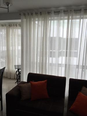 Cortinas de Gasa con Tubo Y Ar