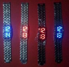 Reloj LED Samurai Metalico
