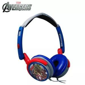 Audifono Avengers Dj Style Plegable Blue/red