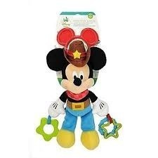 Disney Baby Mickey Mouse Vaquero Sonajero Mordedor Juguetes