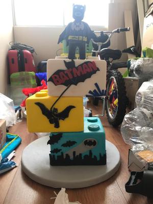 Maqueta de Torta Lego Batman