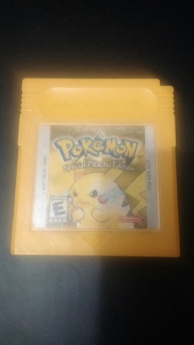 Pokemon Yellow/amarillo Original