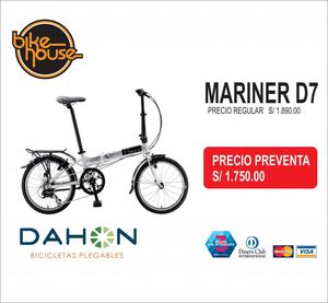 bicicleta plegable dahon Mariner D7