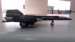 Avión De Metal Blackbird Sr-71