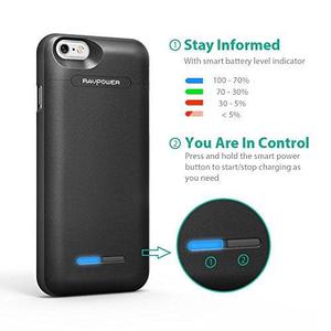 Batería Case Iphone 6, 6s mah Con Extensor De