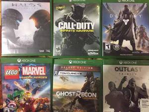 Juegos De Xbox One Halo / Ghosth Recon / Call Of Duty