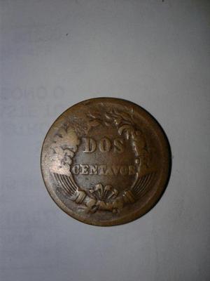 Moneda Peruana 2 Centavos 
