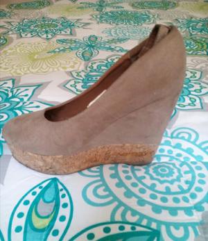 Tacos Marron beige Talla 36