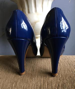 Zapatos Azul Marino Talla 35