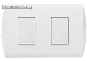 Bticino Interruptor Doble Modus Style Blanco