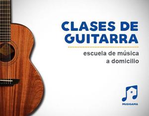 Clases De Guitarra A Domicilio Lima - Escuela De Musica