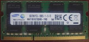 Memoria Ram Samsung Ddr3l 8gb mhz 1.5v Sodimm