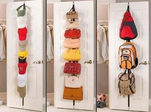 Organizador Colgador Carteras Mochilas Rack Puerta