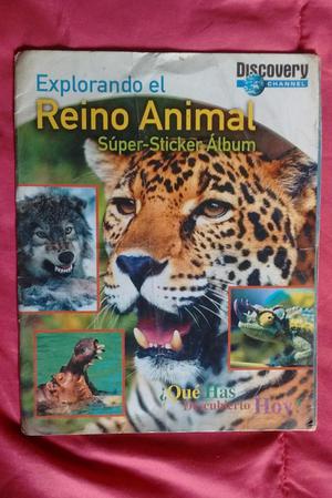 Album Explorando el reino animal