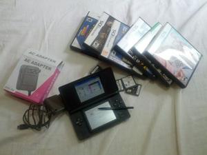 Nintendo Ds Lite + 12 Juegos Originales