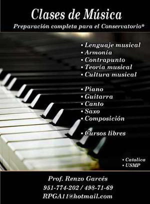 Preparacion Lenguaje Musical Conservatorio Upc Catolica