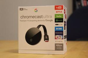 Google Chromecast Ultra 4k Netflix Youtube Smart Tv