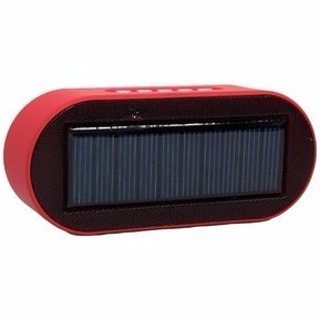 Parlante Bluetooth 3w + Radio Fm + Usb Con Panel Solar