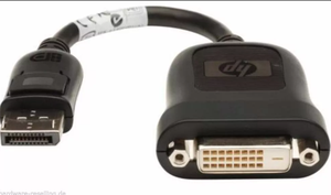 Adaptador DisplayPort a DVI HP 100 Original