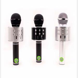 Microfono Inalambrico Bluetooth, Radio Karaoke,mp3, Usb,