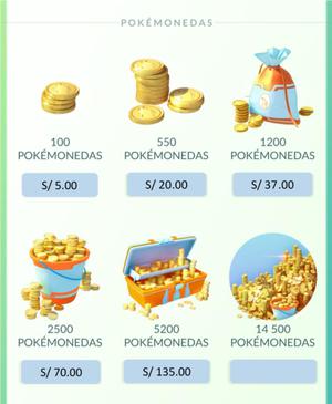 Venta de Pokemonedas Oficial, 100 Real