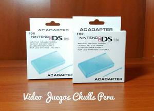 Cargadores De Nintendo Ds Lite Directo 220v Nuevo/caja