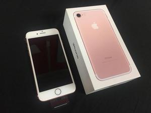 Iphone 7 de 32 gb color rosado nuevo y sellado boleta